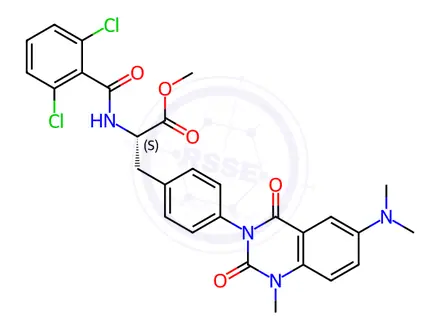 Chemical structure of Carotegrast Methyl