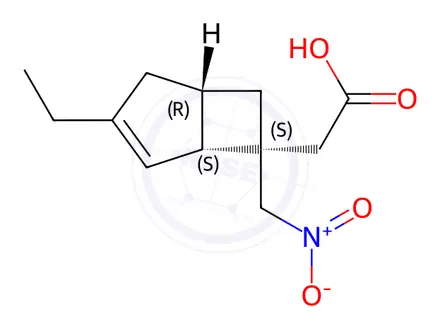 Chemical structure of Mirogabalin Impurity 260