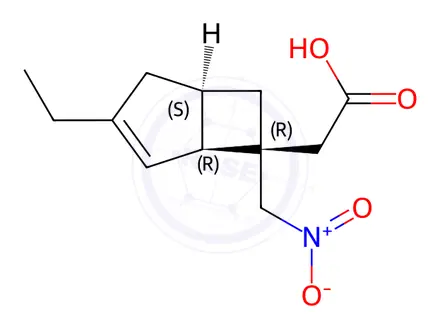 Chemical structure of Mirogabalin Impurity 261