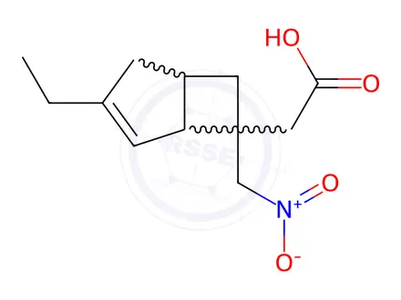Chemical structure of Mirogabalin Impurity 248