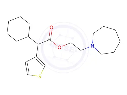 Chemical structure of Cetiedil