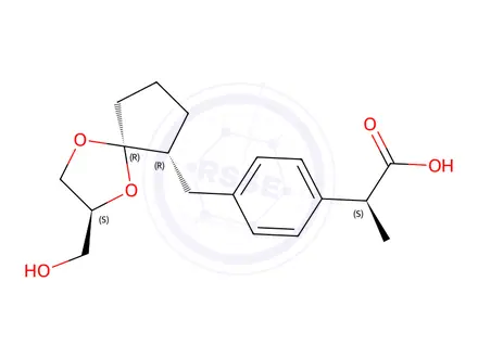 Chemical structure of Loxoprofen Impurity 186