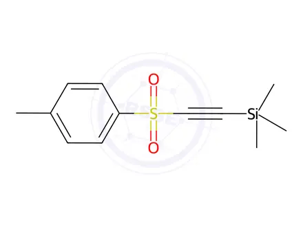 Chemical structure of P-TOLYL 2-(TRIMETHYLSILYL)ETHYNYL!