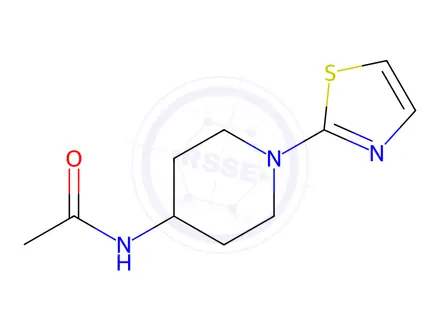 Chemical structure of N-(1-(Thiazol-2-yl)piperidin-4-yl)acetamide