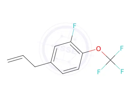 Chemical structure of 4-Allyl-2-fluoro-1-(trifluoromethoxy)benzene