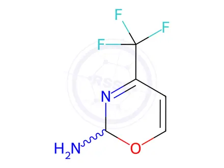 Chemical structure of 4-(Trifluoromethyl)-2H-1,3-oxazin-2-amine