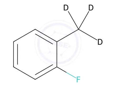 Chemical structure of 2-Fluorotoluene-alpha,alpha,alpha D3