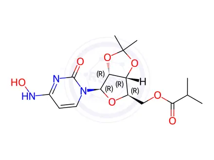 Chemical structure of MolnupiravirImpurity11