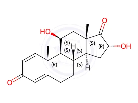 Chemical structure of Budesonide Impurity 190