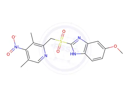 Chemical structure of Esomeprazole Sodium Impurity 162
