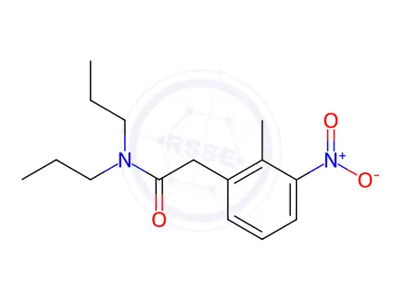 Chemical structure of 2-(2-Methyl-3-nitrophenyl)-N,N-dipropylacetamide