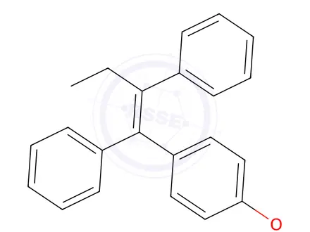 Chemical structure of Tamoxifen Impurity 25