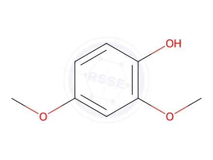Chemical structure of 2,4-Dimethoxyphenol