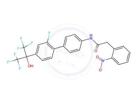 Chemical structure of XY 018