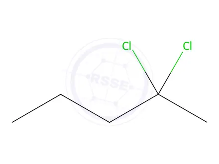 Chemical structure of 2,2-dichloropentane