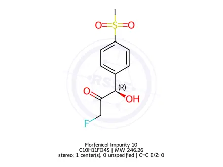 Chemical structure of Florfenicol Impurity 48
