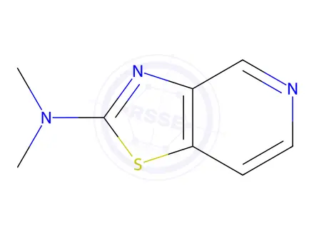 Chemical structure of N,N-Dimethylthiazolo[4,5-c]pyridin-2-amine
