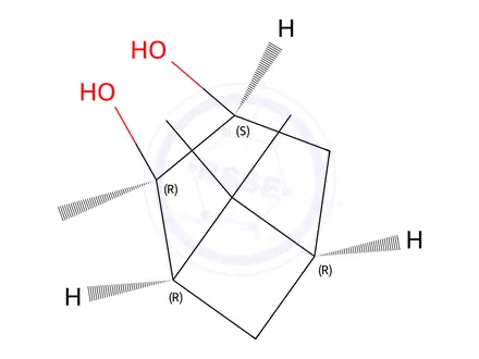 Chemical structure of (1R,2R,3S,5R)-(-)-2,3-Pinanediol