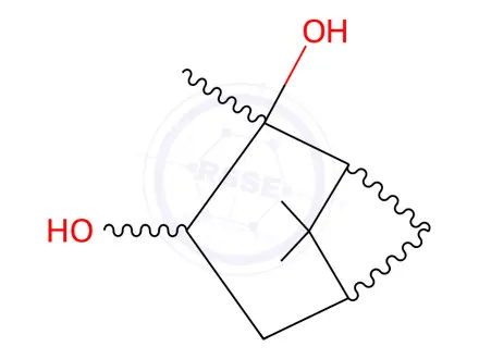 Chemical structure of 2,3-Pinanediol