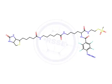 Chemical structure of Biotin Impurity 95