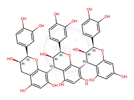 Chemical structure of Procyanidin C1