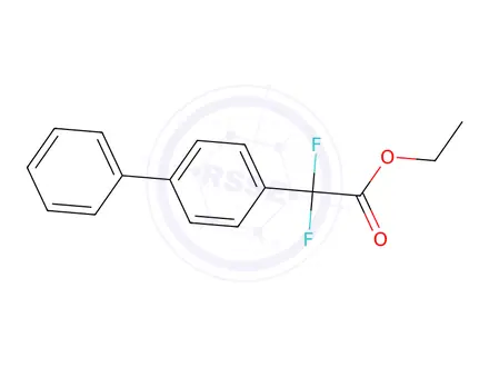 Chemical structure of Ethyl 2-(4-Biphenylyl)-2,2-difluoroacetate