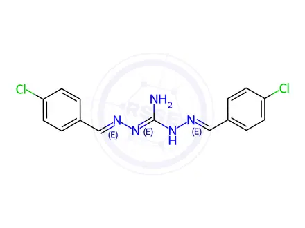Chemical structure of Robenidine