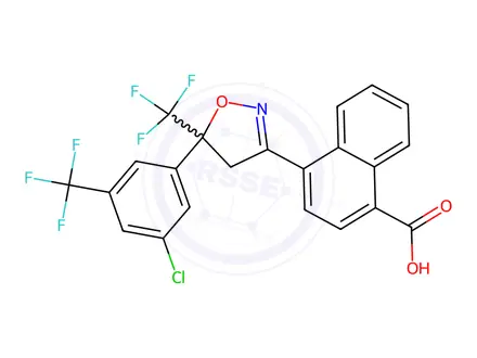 Chemical structure of Afoxolaner Impurity 43