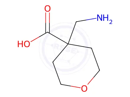 Chemical structure of 4-Aminomethyltetrahydropyran-4-carboxylic Acid