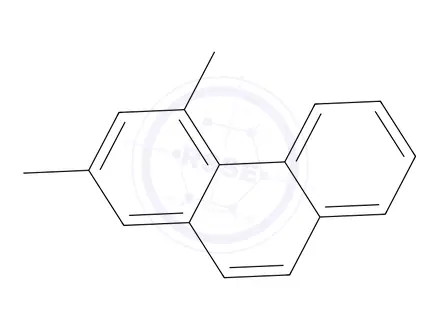 Chemical structure of 2,4-DIMETHYLPHENANTHRENE