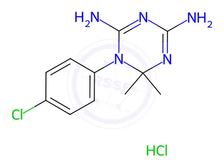 Chemical structure of Cycloguanil D6
