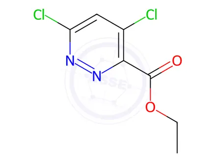 Chemical structure of Ethyl 4,6-dichloropyridazine-3-carboxylate