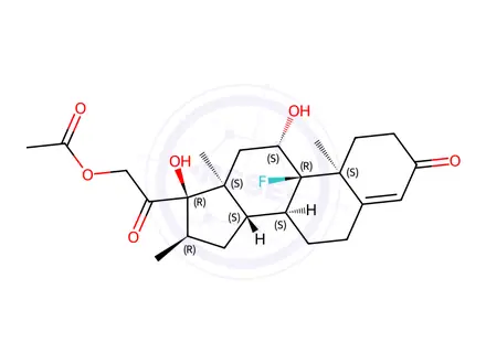 Chemical structure of Dexamethasone Acetate Impurity E