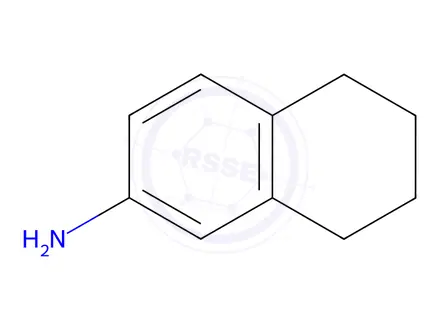 Chemical structure of 5,6,7,8-Tetrahydro-2-naphthylamine