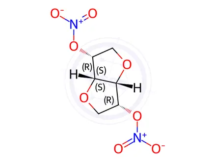 Chemical structure of Isosorbide Dinitrate Impurity 4