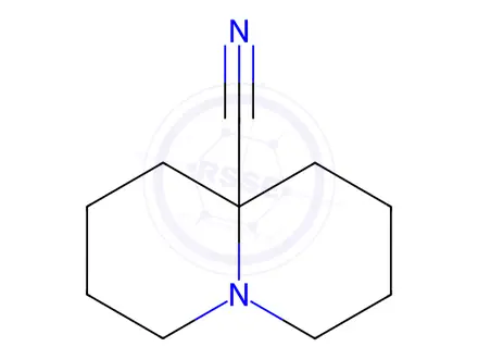 Chemical structure of Octahydro-1H-quinolizine-9a-carbonitrile