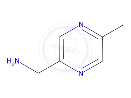 Chemical structure of 1-(5-methylpyrazin-2-yl)methanamine dihydrochloride