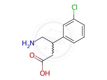 Chemical structure of Baclofen Impurity 93