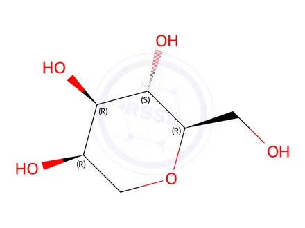 Chemical structure of 1,5-Anhydro-D-Mannitol
