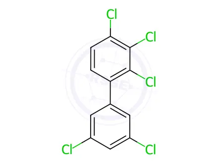 Chemical structure of PCB No. 108