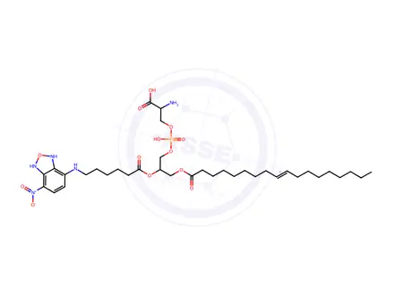 Chemical structure of NBDPS
