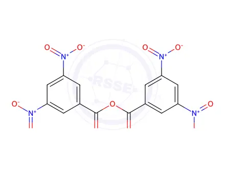 Chemical structure of 3,5-dinitrobenzoic Anhydride