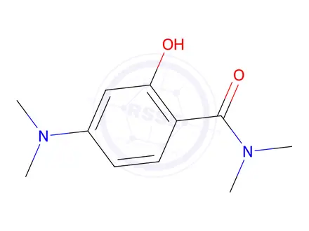 Chemical structure of 4-(Dimethylamino)-2-hydroxy-N,N-dimethylbenzamide
