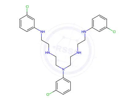 Chemical structure of Trazodone Impurity 105
