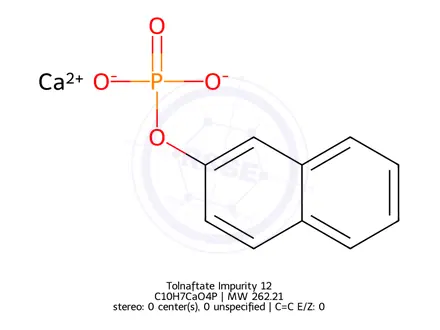 Chemical structure of Tolnaftate Impurity 12