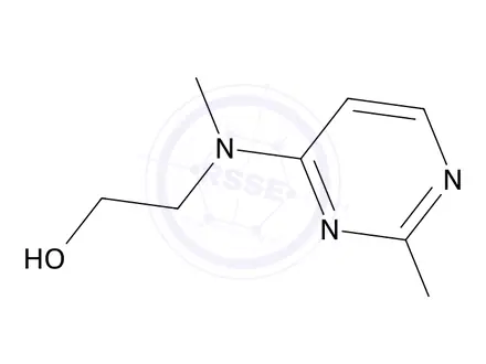 Chemical structure of 2-((2-Chloropyrimidin-4-yl)(methyl)amino)ethan-1-ol