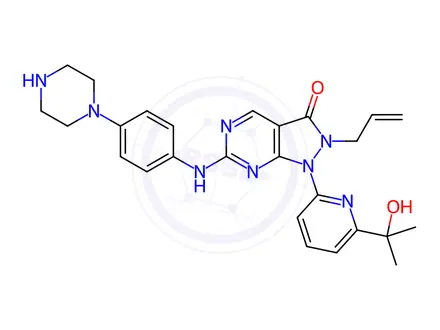 Chemical structure of Adavosertib Impurity 80