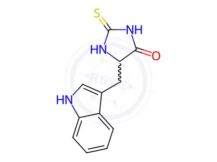 Chemical structure of Necrostatin-1 inactive control