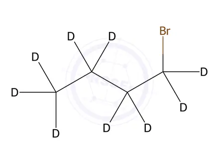 Chemical structure of Bromobutane-D9