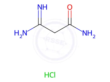 Chemical structure of Malonamamidine Hydrochloride